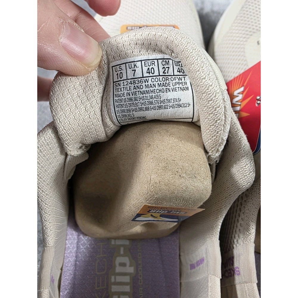 Skechers Women's Cream Sneakers - Picture 4 of 7